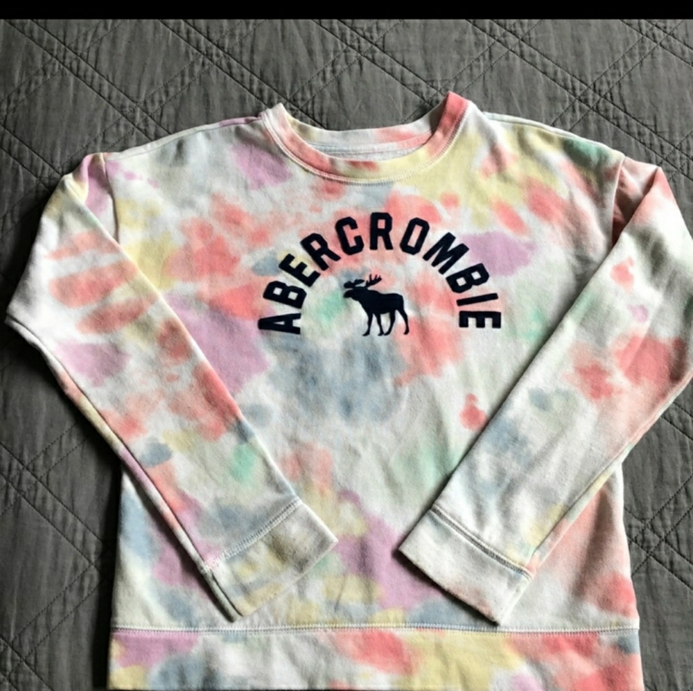 Girls Abercrombie Tie Dye Sweatshirt